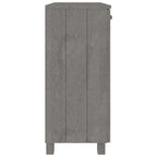 Bahut-Buffet pour Salon Cuisine HAMAR Bois Massif Pin - 85x35x80