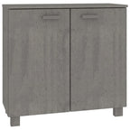 Bahut-Buffet pour Salon Cuisine HAMAR Bois Massif Pin - 85x35x80