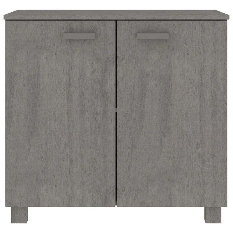 Bahut-Buffet pour Salon Cuisine HAMAR Bois Massif Pin - 85x35x80