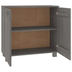 Bahut-Buffet pour Salon Cuisine HAMAR Bois Massif Pin - 85x35x80