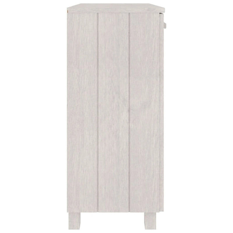 Bahut-Buffet pour Salon Cuisine HAMAR Bois Massif Pin - 85x35x80