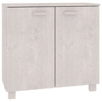 Bahut-Buffet pour Salon Cuisine HAMAR Bois Massif Pin - 85x35x80