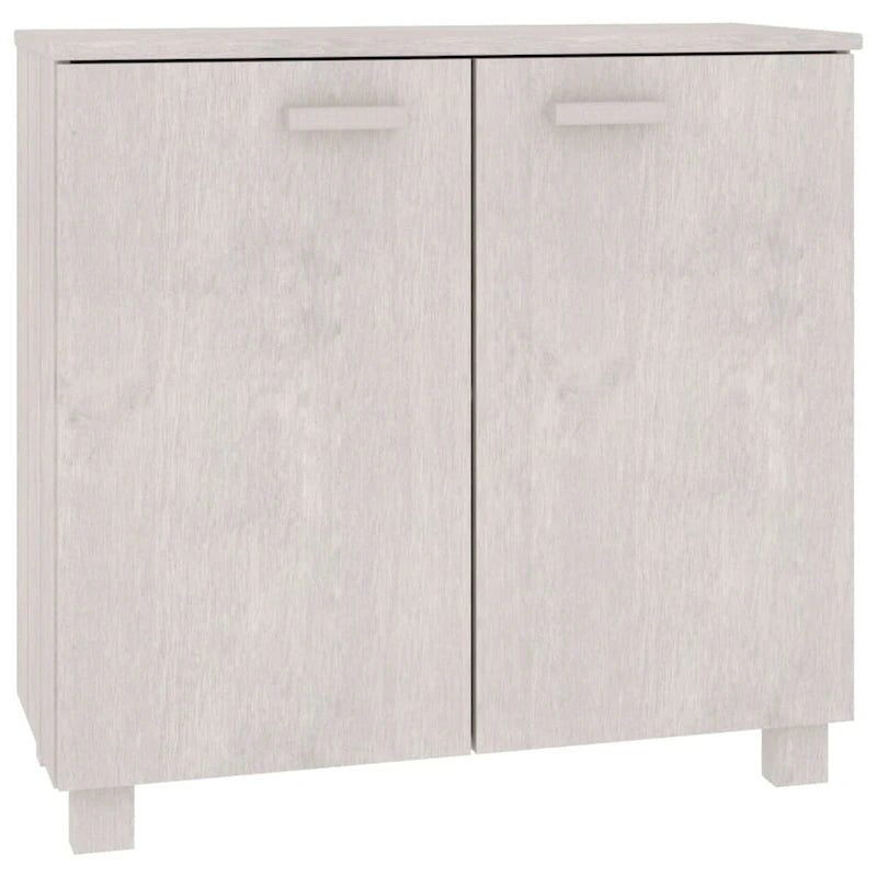Bahut-Buffet pour Salon Cuisine HAMAR Bois Massif Pin - 85x35x80