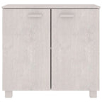Bahut-Buffet pour Salon Cuisine HAMAR Bois Massif Pin - 85x35x80
