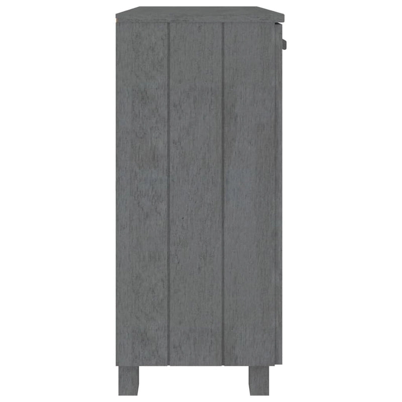 Bahut-Buffet pour Salon Cuisine HAMAR Bois Massif Pin - 85x35x80
