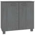 Bahut-Buffet pour Salon Cuisine HAMAR Bois Massif Pin - 85x35x80