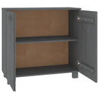 Bahut-Buffet pour Salon Cuisine HAMAR Bois Massif Pin - 85x35x80
