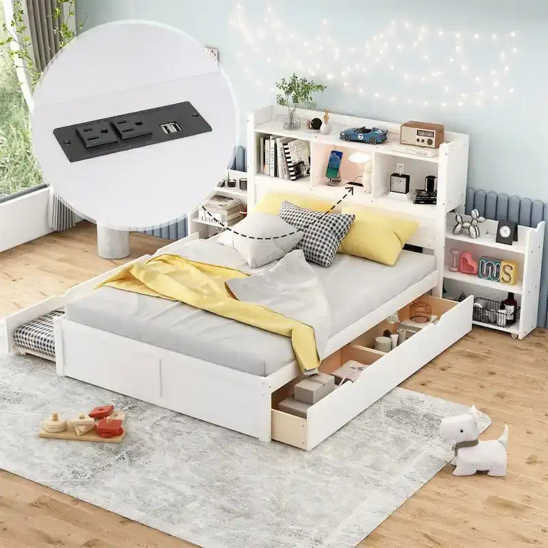 Cadre de lit plateforme rembourré | Tête de lit capitonnée | Grand lit et très grand lit | Meubles de chambre à coucher