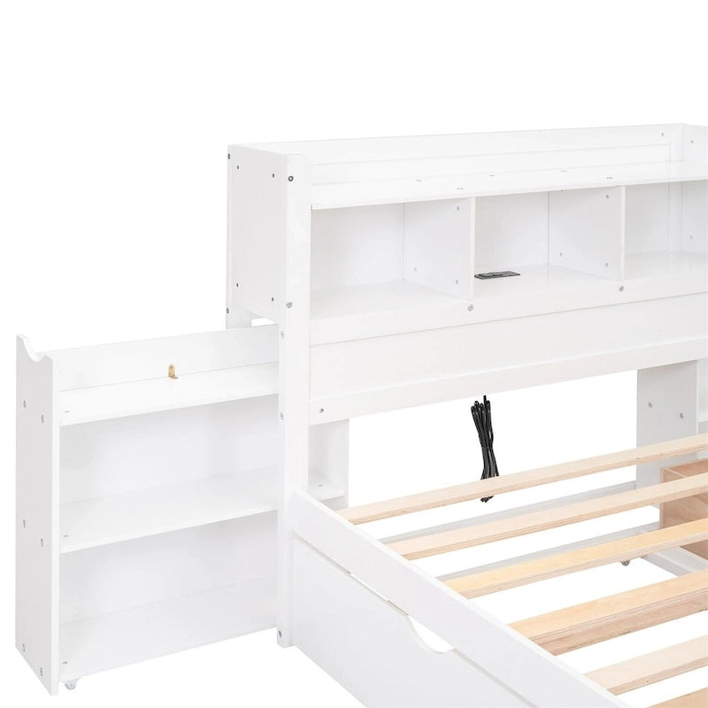 Cadre de lit plateforme rembourré | Tête de lit capitonnée | Grand lit et très grand lit | Meubles de chambre à coucher