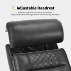 Fauteuil inclinable électrique MCombo, Canapé inclinable électrique avec appuie-tête réglable et port USB et Type C, Similicuir HTS432