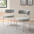 Chaises de salle à manger en tissu