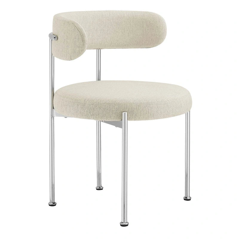 Chaises de salle à manger en tissu