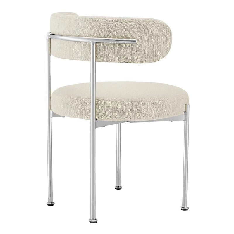 Chaises de salle à manger en tissu