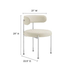 Chaises de salle à manger en tissu