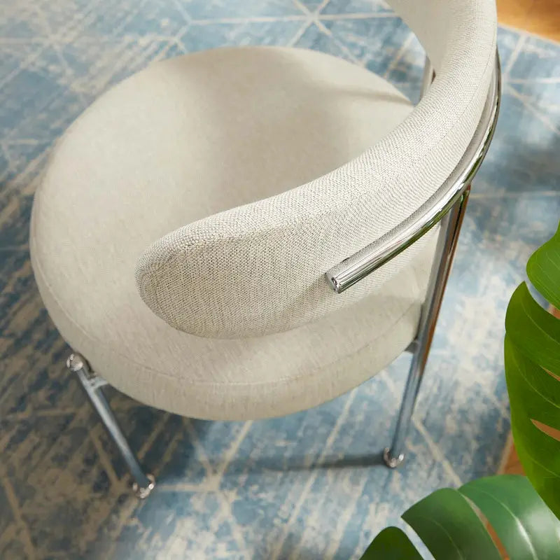 Chaises de salle à manger en tissu