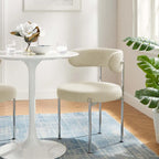 Chaises de salle à manger en tissu