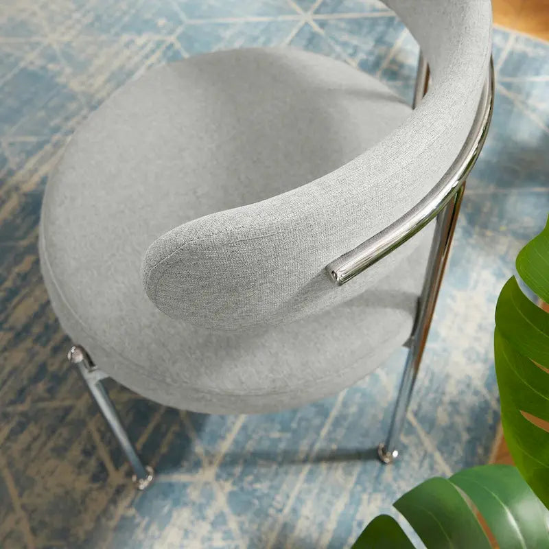 Chaises de salle à manger en tissu