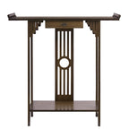 Console classique avec tiroir et étagère inférieure pour entrée ou couloir
