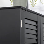 Meuble de rangement haut et étroit pour salle de bain
